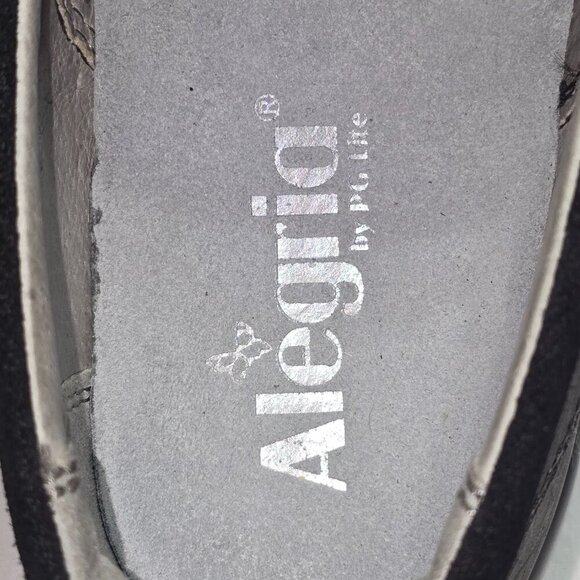 ALEGRIA EMRY OILED BLACK CLOG WOMENS SIZE 36 EURO (US SIZE 6.5) EUC - Picture 9 of 10